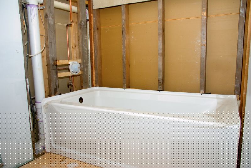 Basement Bathroom Construction